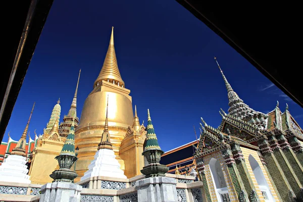 Atrações Públicas Wat Phra Kaew Templo Esmeralda Buda Templo Bangkok — Fotografia de Stock