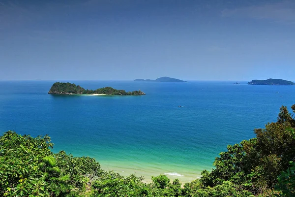 Beach Beautiful Sea Water Tungsang Bay Chumphon Province — Stock Photo, Image