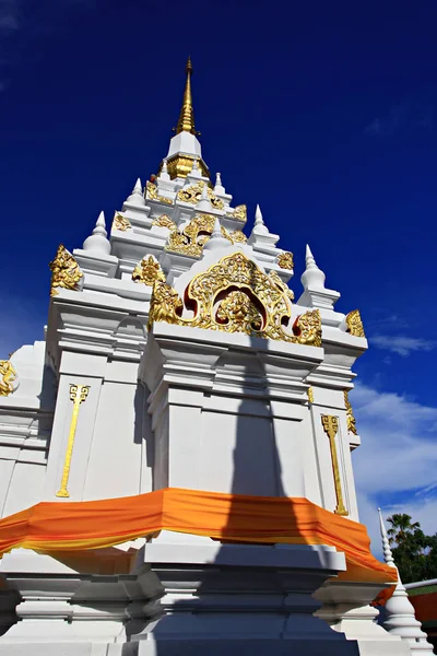 Atração Pública Wat Phra Borommathat Chaiya Chaiya Pagoda Temple Surat — Fotografia de Stock