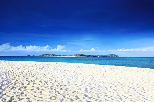 Praia Bela Água Mar Baía Tungsang Província Chumphon — Fotografia de Stock