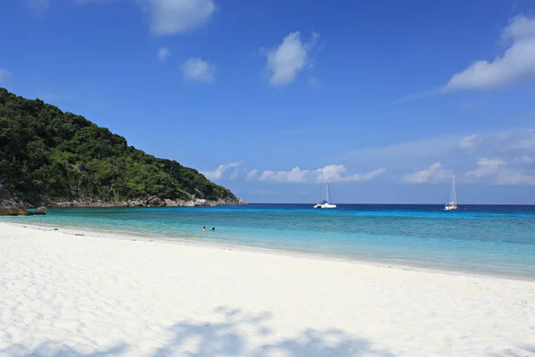 Barcos Ilha Koh Tao Província Surat Thani Tailândia — Fotografia de Stock