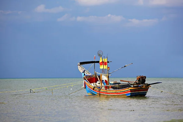 Barca Sull Isola Koh Tao Provincia Surat Thani Thailandia — Foto Stock