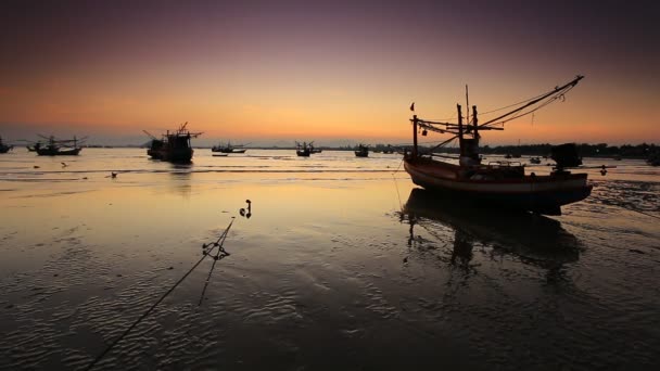 Bateaux Khao Mong Lai Forest Park Dans Province Prachuap Khiri — Video