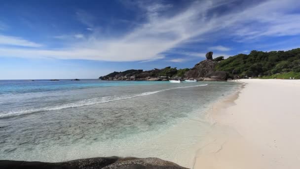 Thonglang Nebo Thonglang Beach Thonglang Prachuap Khiri Khan Provincie Thajsko — Stock video