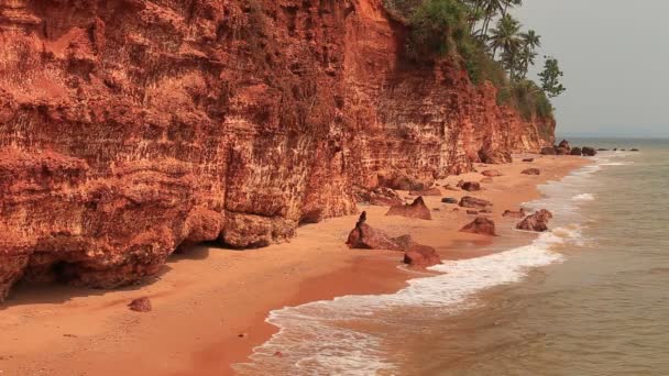 Krásný Východ Slunce Fung Daeng Red Cliffs Bang Saphan Noi — Stock video