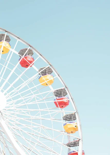 Vintage Ferris Wheel Kalifornii — Stock fotografie