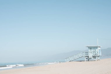 Cankurtaran kulesi bir Beach California