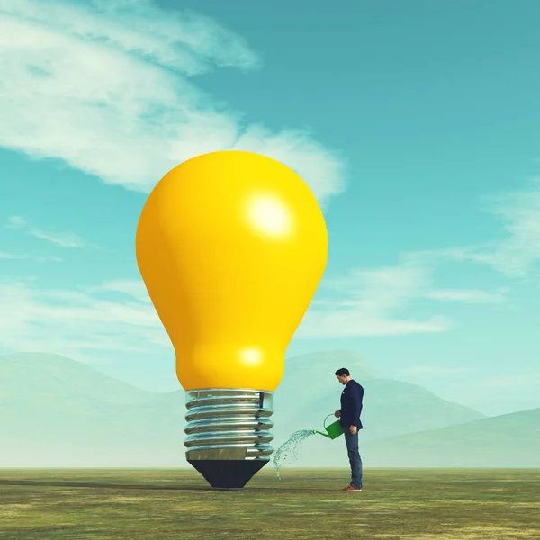 Concepção de crescimento de ideias — Fotografia de Stock