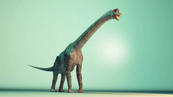 Brachiosaurus i studion — Stockfoto