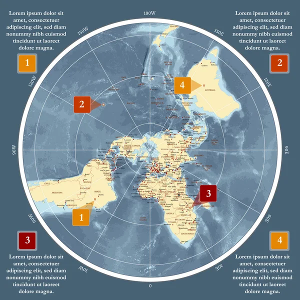 Topograficzna Mapa Konturu Niebieskim Tle — Zdjęcie stockowe