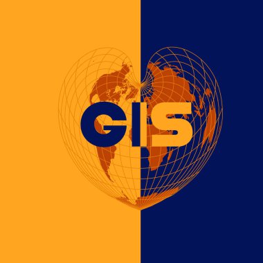 Coğrafi bilgi sistemleri ve web haritalama afişi