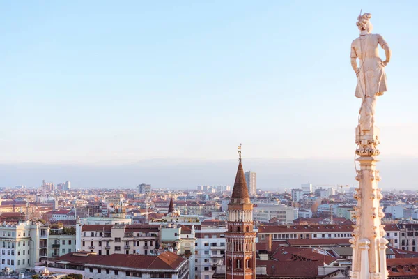 Eski şehrin hava fotoğrafçılığı — Stok fotoğraf