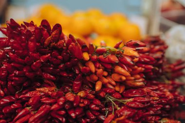 Kırmızı Pul Biber, closeup görünümü