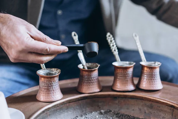 Café tradicional en los turcos, vista cercana —  Fotos de Stock