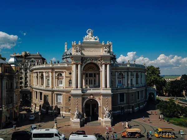 The building of the Odessa Opera Theater. — Stock Photo, Image