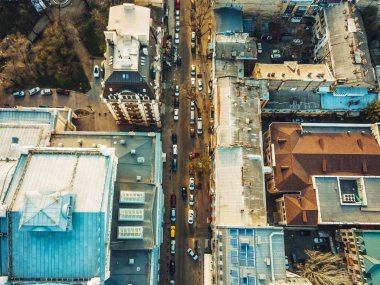 Ho'ya bir kuş-göz görüş-şehir.