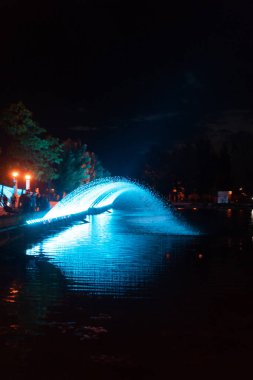 Şehir akşam Çeşme.