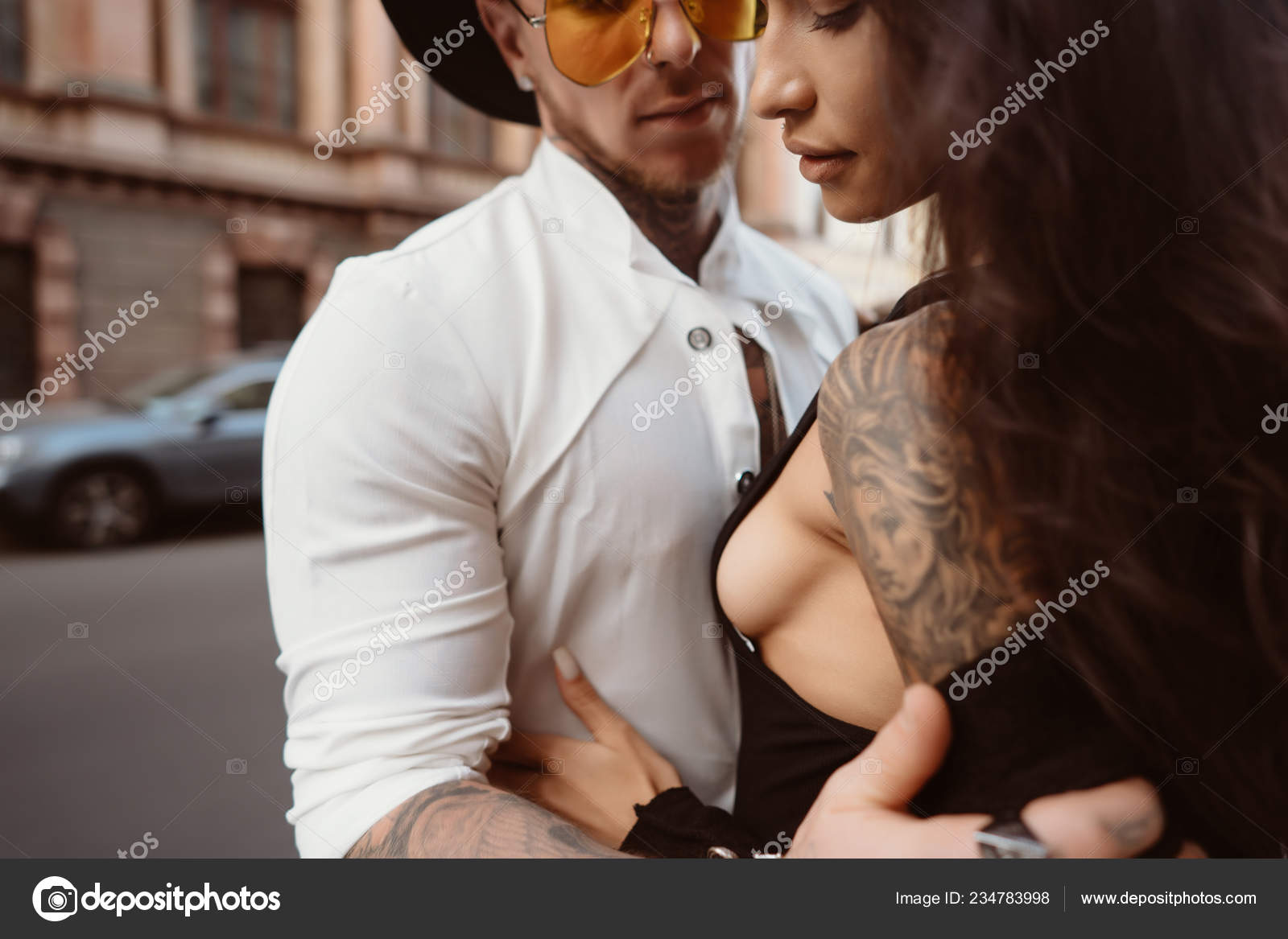 Hot Couple Enjoying Their Relation and Screw in Back Pose