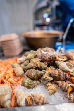 taze deniz ürünleri çarşı benekli göstermek babylon