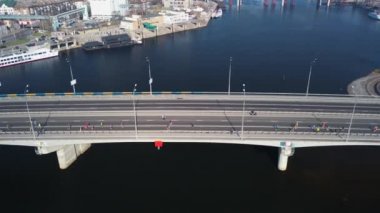 Nova Poshta Kyiv Yarı Maraton. Hava görünümü.