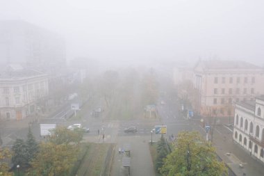 Hava aracı görüntüleri. Kiev Panoraması