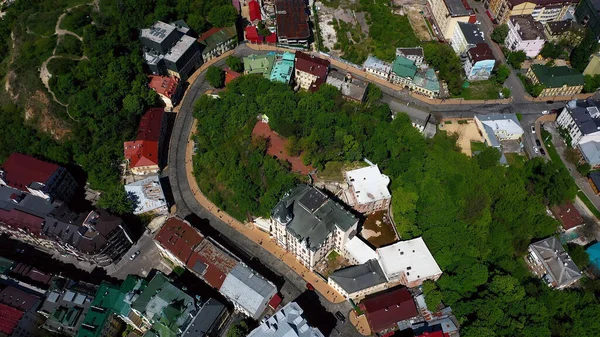 Sofya Meydanı ve Mykhailivska Meydanı 'nın hava manzarası