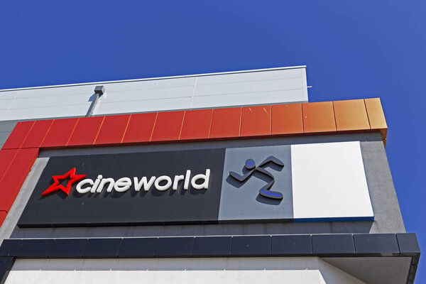 The Cineworld Cinema at Dolphin Square in Weston-super-Mare, UK