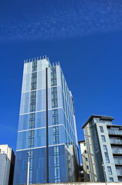 Bristol, İngiltere 'deki Radisson Blu Oteli. Bina daha önce Bristol ve West Building Society 'nin genel merkeziydi..