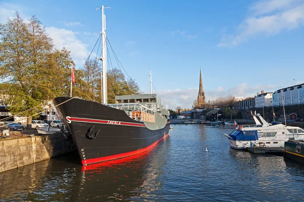 Thekla Bývalá Nákladní Loď Která Nyní Jednou Předních Živých Hudebních — Stock fotografie