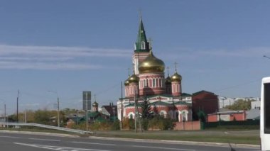 Barnaul 'daki Kadın Manastırı.