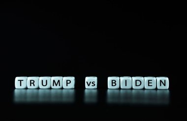 Birleşik Devletler Başkanı 'nın seçimi. Donald Trump, Joe Biden 'a karşı. Başkanlık seçimleri için adaylar.