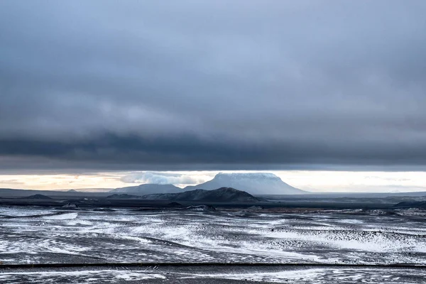 Ekim Ayı Sonunda Zlanda Higtlands Karlı Manzara — Stok fotoğraf