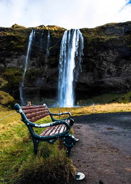 Selfjalandsfoss Einer Der Schönsten Wasserfälle Islands — Stockfoto