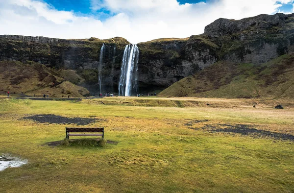 Selfjalandsfoss Einer Der Schönsten Wasserfälle Islands — Stockfoto