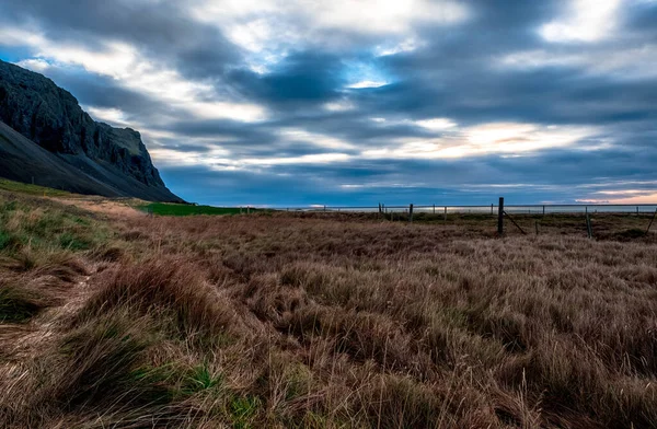 Route Travers Islande Côte Est — Photo