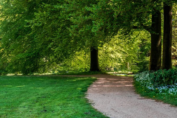 Forests Gardens Surrounding Schloss Dick Castle Germany — Fotografia de Stock