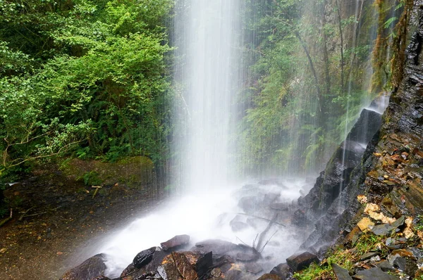 San Estevo Deo Ermo Waterfall Located Barreiros Lugo Spain — Stock Photo, Image