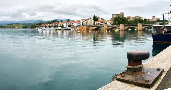 San Vicente Barquera Kikötőből Cantabria Spanyolország — Stock Fotó