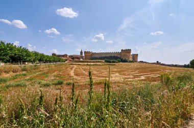 Tarihi şehir Campos Grajal de Palencia, İspanya
