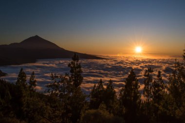 Bulut denizi 'mar de nubes' olarak da bilinir.