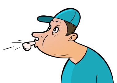 Islık Koç karikatür