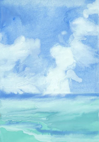 Барвистий фон море — стокове фото