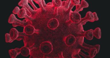Coronavirus covid-19 arkaplan döngüsünün animasyonu