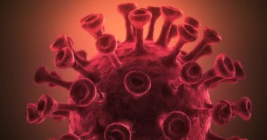 Coronavirus animasyon kavramı arka plan döngüsü