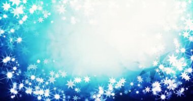 Yıldızların canlandırma arkaplan döngüsü dekorasyonu