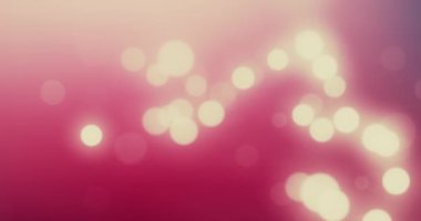 Bokeh parlak arkaplan döngüsünün canlandırması