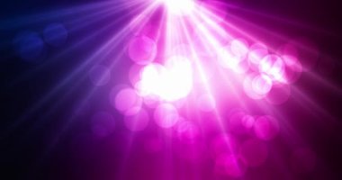 Bokeh parlak arkaplan döngüsünün canlandırması