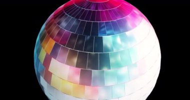 Diskoball arkaplan döngüsünün canlandırması