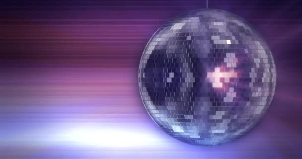 Animation Boucle Fond Discoball — Video