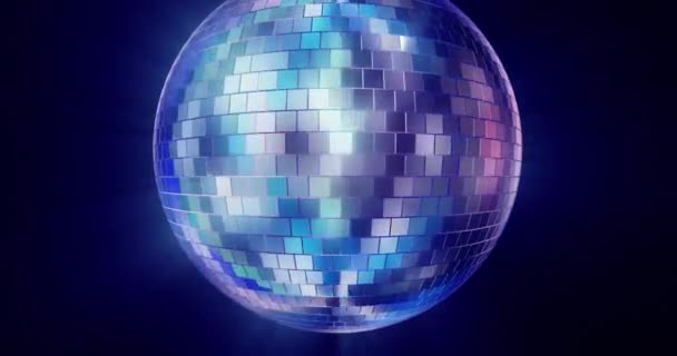 Animation Discoball Background Loop — Stock Video